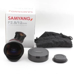 Samyang 12mm F2.8 Fisheye for Sony αA one item only From JAPAN Used item - Picture 1 of 7