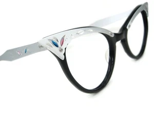 Vintage Oversized Lens Cat Eye Glasses Eyeglasses or Sunglasses Styl-Rite Frame - Picture 1 of 8