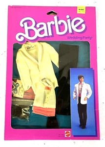 Vintage 1984 Barbie Hochzeit Party Ken Bräutigam Mode #7966 New Old Stock ~ 8 - Bild 1 von 3