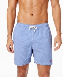 Barbour L26739 Mens Blue Striped Swim Trunks Size XL - Picture 1 of 2