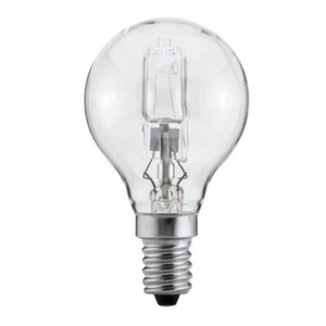Luminizer 28W = 34W SES/E14 Eco Halogen Golf Ball Clear Halogen, Warm White D... - Picture 1 of 1