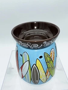 Scentsy Surf's Up Full-Size Wachsschmelzwärmer Surfbretter Strand Sommer, mit Box - Bild 1 von 6