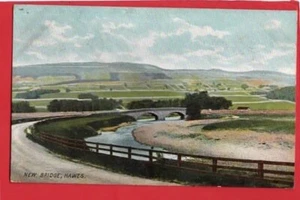 YORKSHIRE. HAWES NEW BRIDGE. DUPLEX POSTMARK HAWES 1904 - Foto 1 di 2
