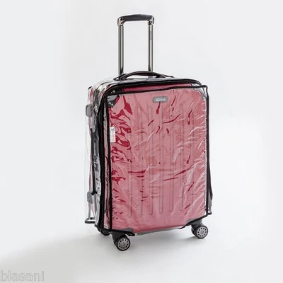 FOSSIL Blasani™ "M" Luggage Cover Protector Suitcase Clear PVC Cover Fits 24"~25" Bags
