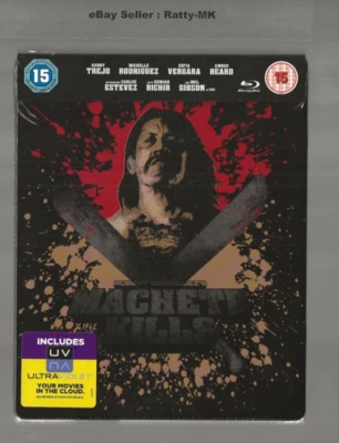 MACHETE KILLS - UK EXCLUSIVE BLU RAY STEELBOOK - NEW & SEALED - Image 1 of 4