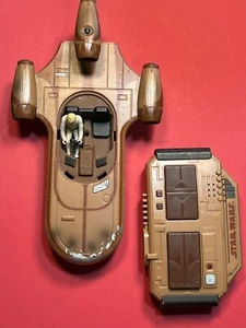 Star Wars X-34 Luke Skywalker Land Speeder Air Hogs #44546 Not Tested - Picture 1 of 2