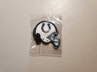 Indianapolis Colts NFL Football 1.5" x 1.5" Logo Rubber Keychain - Image 1 of 2