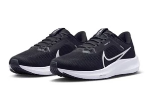 Nike Air Zoom Pegasus 40 Black/White Mens Size US 12 Gym Running Shoes New ✅ - Picture 1 of 6