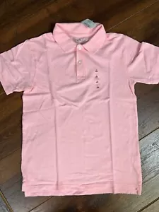 Polo rosa petalo 10/12 posto bambino ragazzo taglia grande! Nuovo con etichetta - Foto 1 di 5