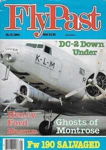 FlyPast 31 DC-2 KLM abeto holandés vizconde 701 FW 190 Montrose - Imagen 1 de 1