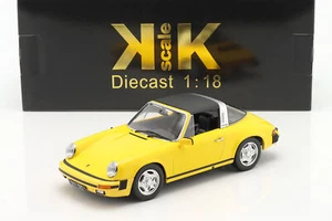 Porsche 911 SC Targa Baujahr 1978 gelb 1:18 KK-Scale - Bild 1 von 1