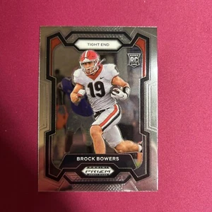 2024 Panini Prizm Draft Picks Brock Bowers RC Rookie Base #107 - RAIDERS - Picture 1 of 6
