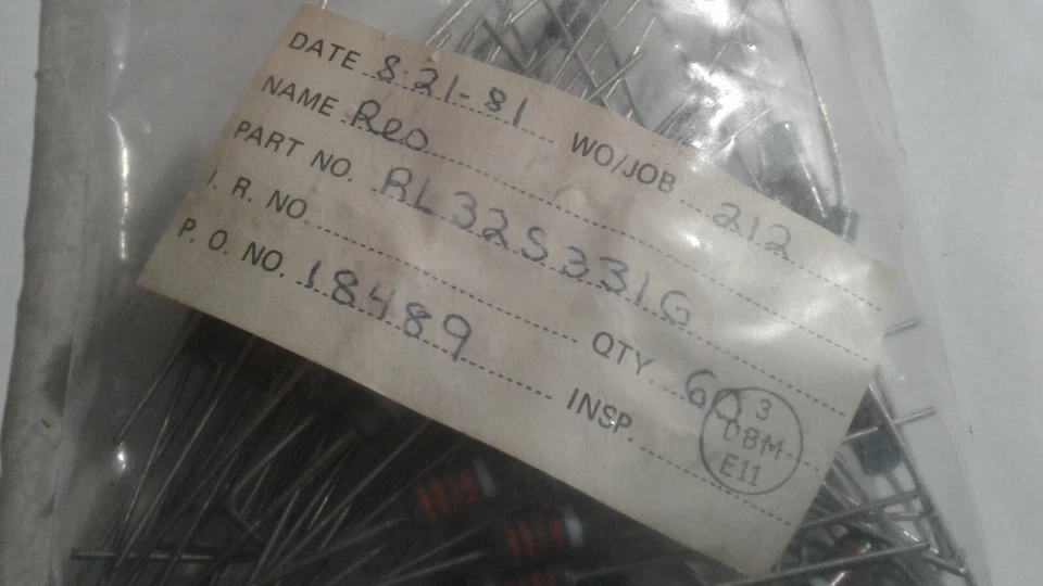 (5 pcs ) RL32S331G , CORNING , RES - Image 1 of 1