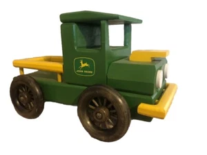 John Deere Wooden Toy Truck  - Picture 1 of 9