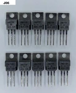 2N6739 RCA Power Transistor 10 pack 350V 8A NPN BinJ06 - Picture 1 of 1