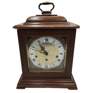Seth Thomas Legacy -3W 8-Day Mantle Table Clock # 1314-000 No Key - Picture 1 of 12
