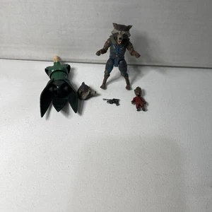 Marvel Legends Rocket Raccoon Baby Groot Guardians Galaxy Vol 2 Mantis Wave - Picture 1 of 4