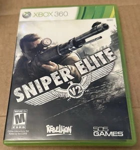 Sniper Elite V2 (Microsoft Xbox 360, 2012) Completo, CIB -Testato - Foto 1 di 3