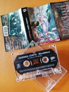 Cannibal Corpse [ Bloodthirst ] ORIGINAL CASSETTE THAILAND EDITION - Picture 1 of 2