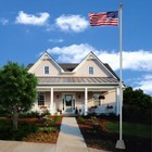 25FT Sectional Aluminum Flagpole + 1 US American Flag Pole Kit