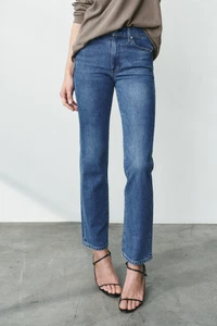 AYR Jeans The LaLa Women's True Story 29R Straight Leg Medium Wash Made in LA - Picture 1 of 9