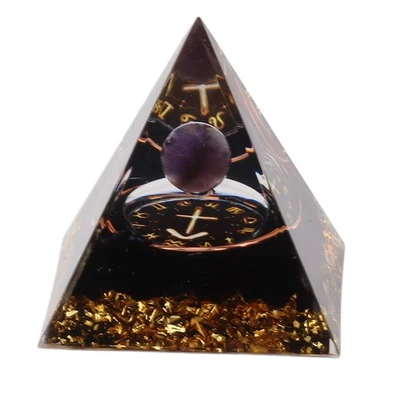 5cm Orgonit Pyramide Für Positive Energie Heilung Kristallpyramide Meditation - Bild 1 von 4