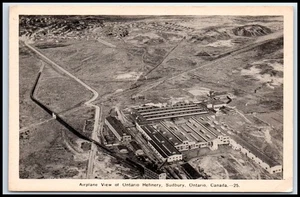 AK Flugzeugblick Ontario Raffinerie, Sudbury, Ontario, Kanada.- O107 - Bild 1 von 2