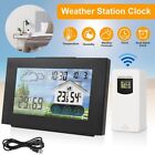Funk Wetterstation LCD Thermometer Hygrometer Mit Auensensor Wettervorhersage