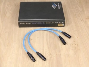 Siltech SQ-60B GOLD G3 full silver/gold highend interconnects XLR 0,5 metre - Imagen 1 de 3