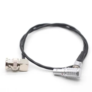 Timecode Cable 0B 5Pin Male to BNC Cable for AMBIENT nanoLOCKIT to zoom f4/f8 - Picture 1 of 5