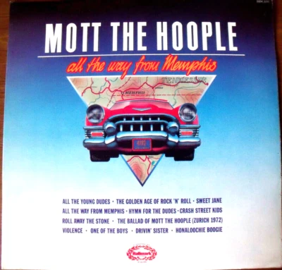Mott The Hoople - All The Way From Memphis Vinyl LP Compilation Excellent Vinyl  - Image 1 of 4