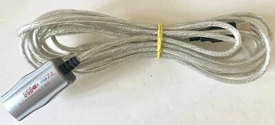 Data Extension Cable USB 2.0 Male Female 25ft. High Speed ROHS Compliant - Image 1 of 4