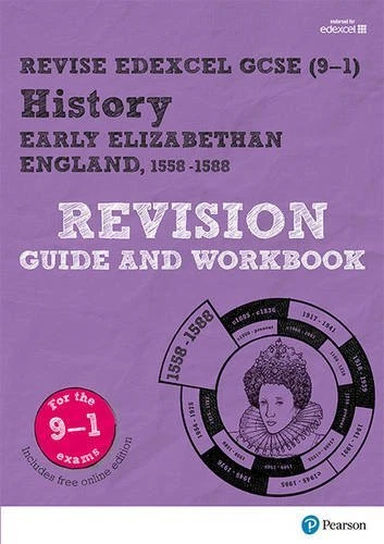 Revise Edexcel GCSE (9-1) History Early Elizabethan England Revision Guide and  - Image 1 of 1