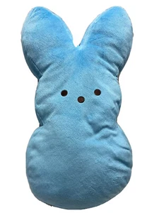 Peeps Plüschhase Kaninchen Stofftier blau Geschenk Spielzeug Peep 17 Zoll Frühlingskissen Kissen - Bild 1 von 8