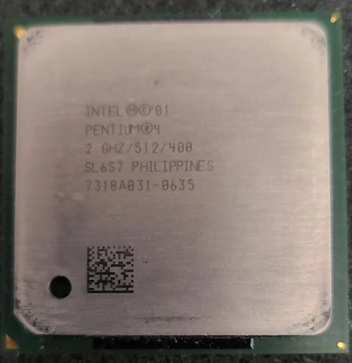 Intel Pentium 4 2ghz 512 cache 400mhz buss - Image 1 of 1