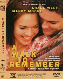 A Walk To Remember DVD (Region 4) VGC Mandy Moore - Picture 1 of 2