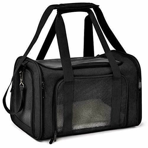 Henkelion Small/Medium Pet Carrier - Black