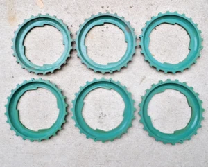 6 PLACAS JARDINERAS LLUSTRAN JOHN DEERE B11-24, PLÁSTICO - Imagen 1 de 3