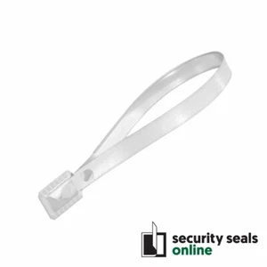 Sellos de seguridad con correa metálica plana para sellar contenedores de carga, paquete de 100 - Imagen 1 de 5
