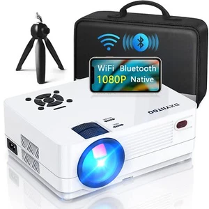 Native 1080P Projector with WiFi and Two-Way Bluetooth Full HD Movie Projecto... - Picture 1 of 7