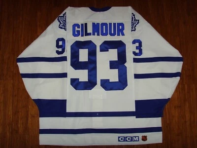#93 GILMOUR *** Toronto Maple Leafs Authentic Home NHL Jersey - Image 1 of 2
