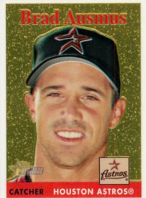 BRAD AUSMUS 2007 Topps Heritage Chrome /1958 Astros #94 - Image 1 of 2