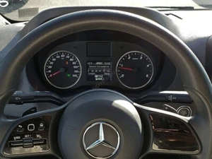 For Mercedes Sprinter W907 W910 Polished Aluminium Trim Rings Instrument Cluster - Picture 1 of 8