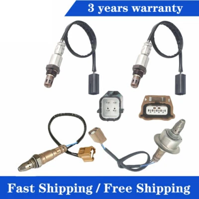 Sensor de oxígeno ascendente+abajo 4 piezas para Nissan Murano Quest 2011 y Máxima 2014 3,5 L V6 Foto 1 de 4