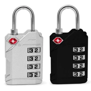 TSA Zahlenschloss Vorhängeschloss Koffersicherung Kofferschloß Lock combination - Bild 1 von 8