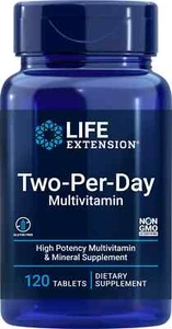 Life Extension, Two-Per-Day Multivitamin, 120 Kapseln MHD 02/2027 NEU+OVP - Bild 1 von 3