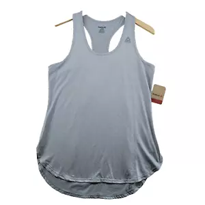 Reebok Gray Heather Moisture Wicking Women's Size L Legend Singlet - Picture 1 of 10