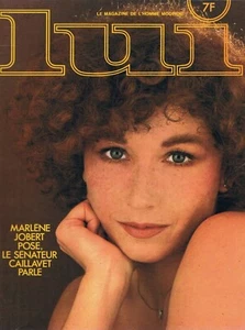 LUI #180 January 1979 Vintage FRANCE MAGAZINE cover MARLENE JOBERT - Imagen 1 de 1