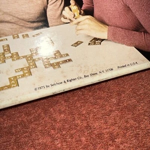 1975 Vintage Scrabble Crossword/Dominoes by Selchow Righter - Has All Pieces - Picture 1 of 7