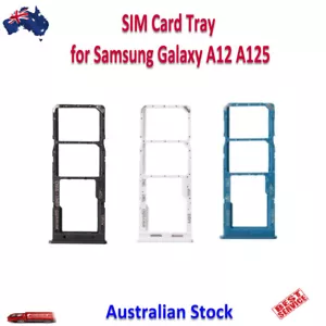 SIM Card Tray for Samsung Galaxy A12 A125 - Picture 1 of 6